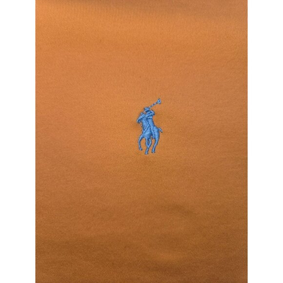 Polo Ralph Lauren Custom Fit Orange Polo Large - Picture 6 of 7